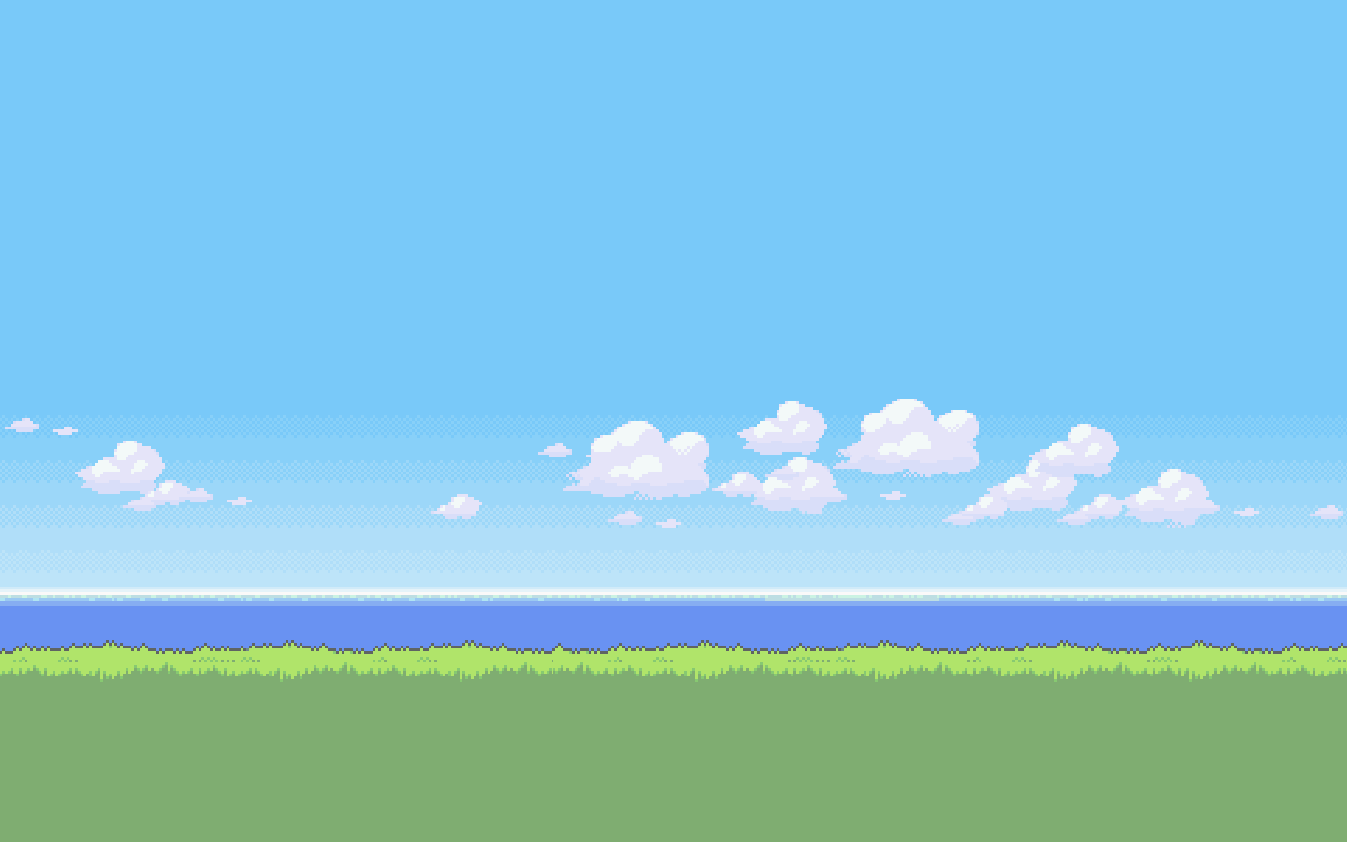 Pokemon Clouds Pixel Art For Your