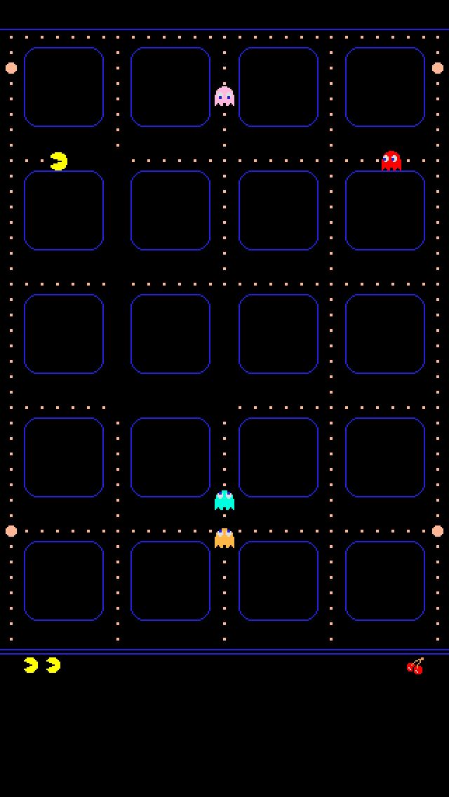 Pac Man iPhone App Skins Wallpaper Cool And Background