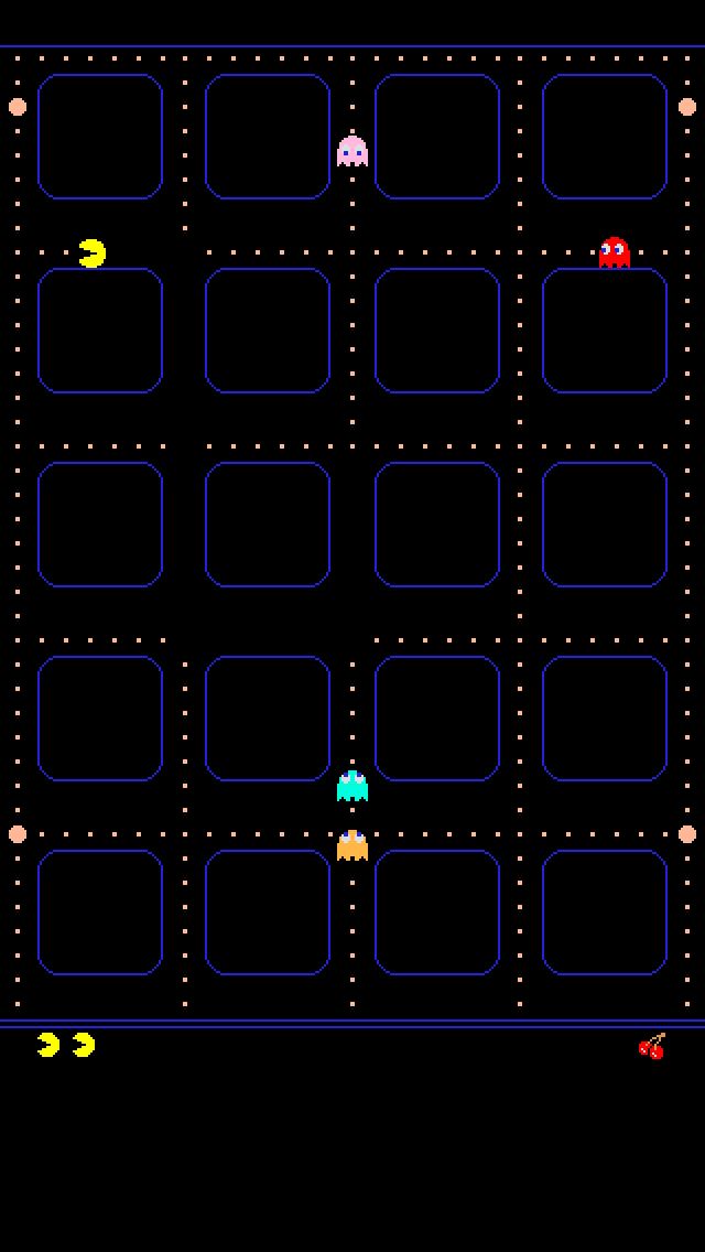 49 Pac Man Wallpaper Iphone 5 On Wallpapersafari