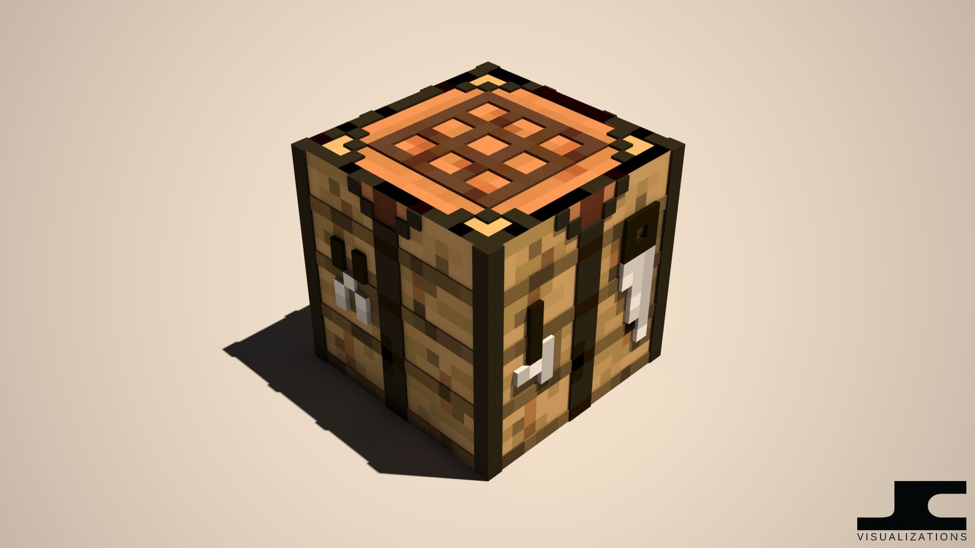 Minecraft Box Cube HD Wallpaper