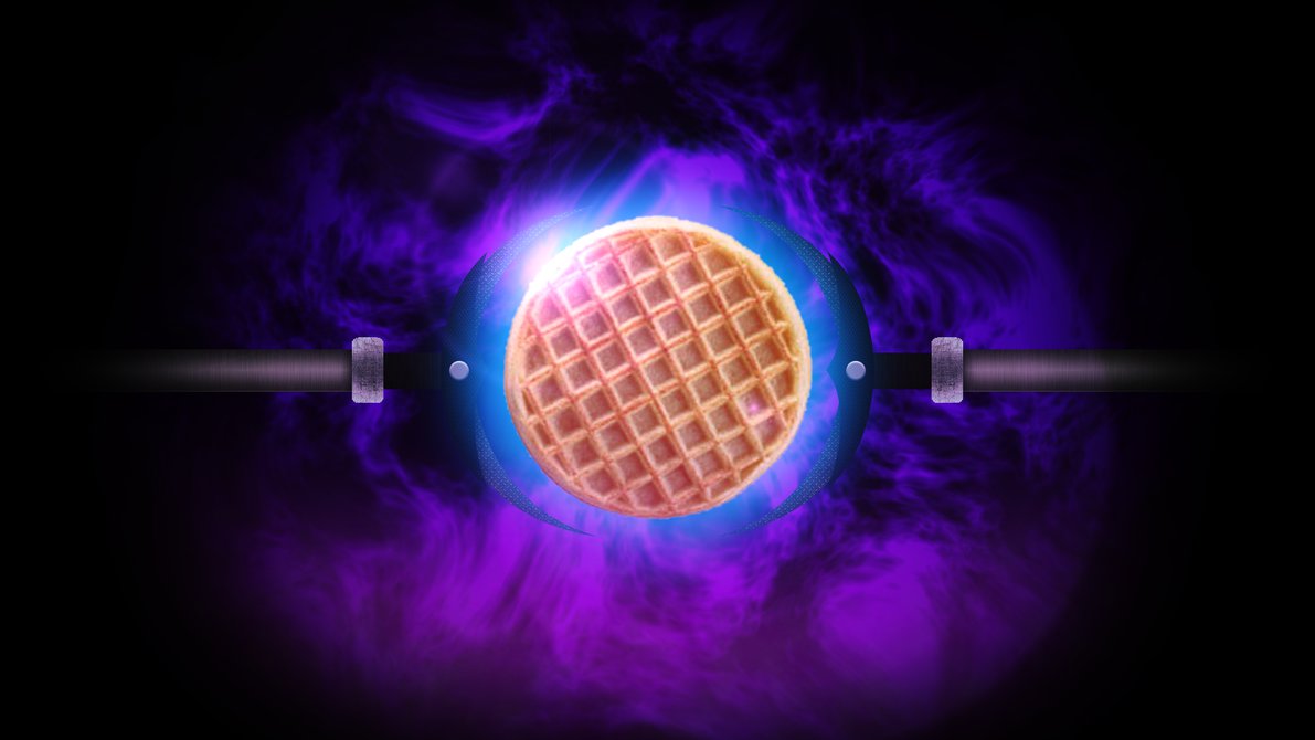God Waffle Wallpaper By Mlpxcarbondesigns