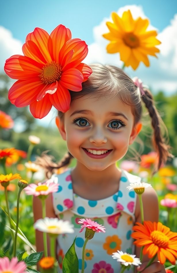 Happy Girl Wallpaper