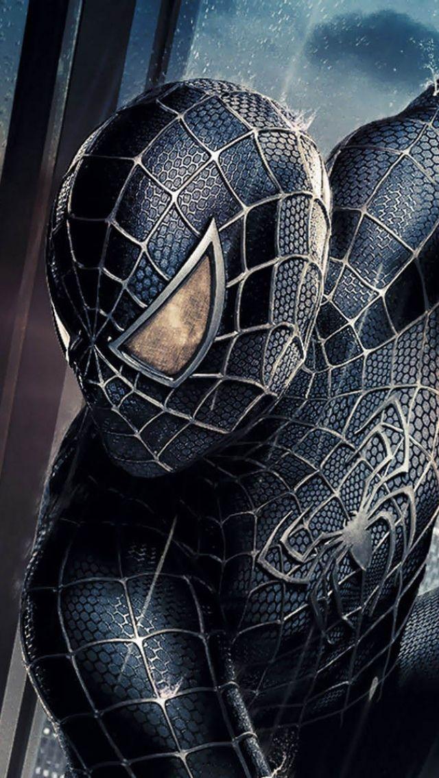 iPhone Hintergrundbild D82 Symbiote Spiderman Marvel