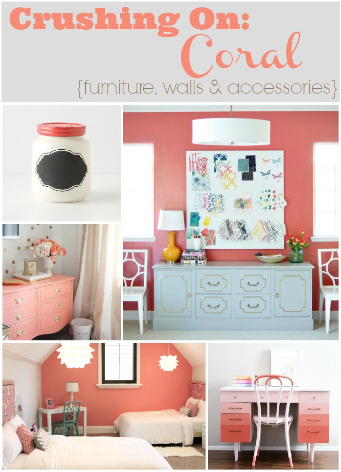 Coral Bedroom Paint Crushing on coral furniture 700x968