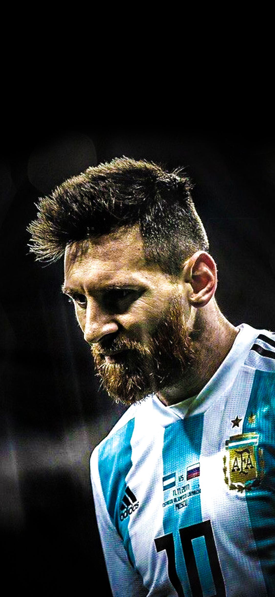 Lionel Messi Fifa Word Cup iPhone Wallpaper