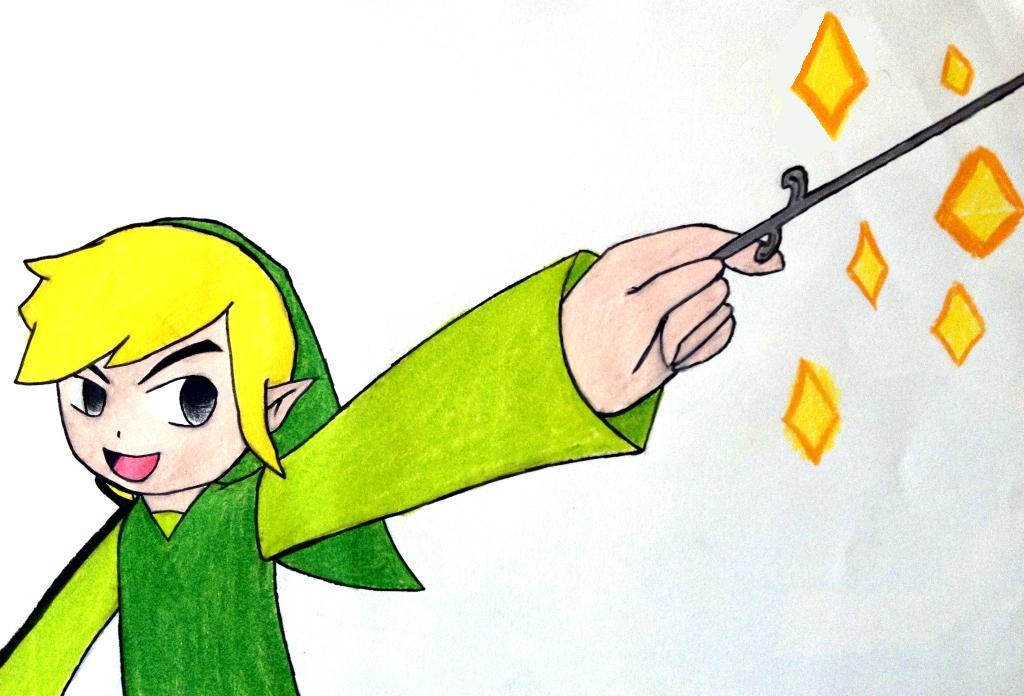Toon Link Zelda Wind Waker by xXMajiKarPXx on