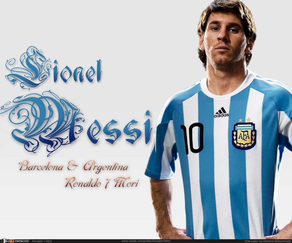 Lionel Messi Argentina Wallpaper   Lionel Andres Messi Fan Art