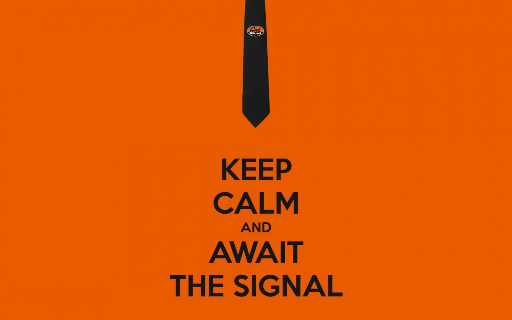 Signal Keep Calm And Agent Geek Squad Wallpaper