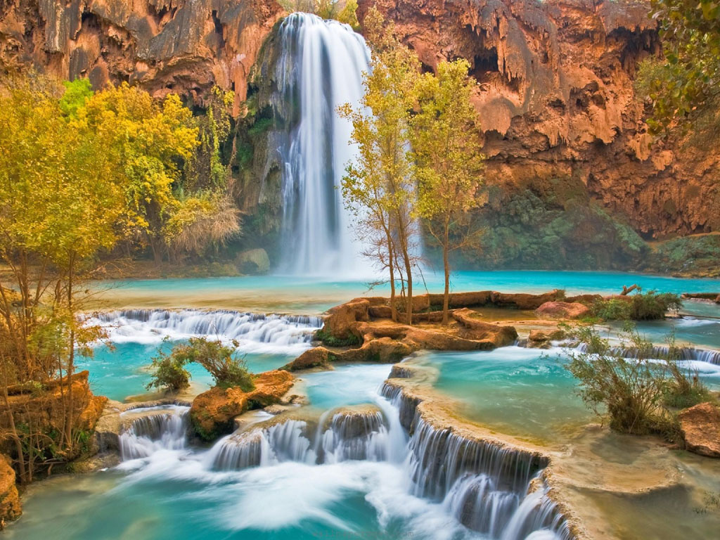 Tag Waterfalls Scenery Wallpaper Background Paos Image And