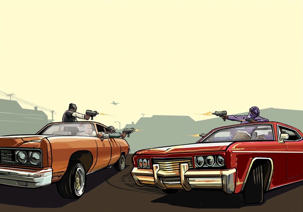 Driveby Art Grand Theft Auto San Andreas Gallery Gta