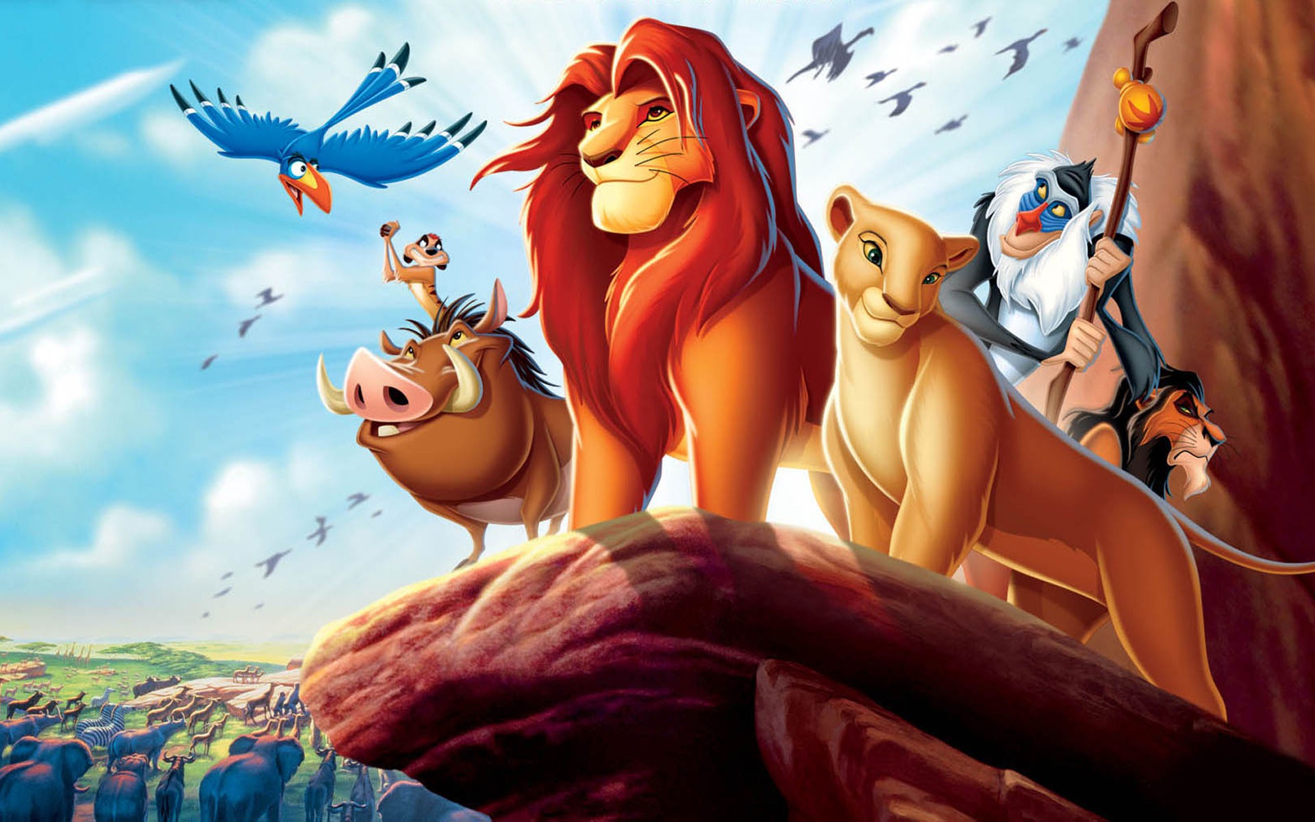 Home Cartoons Lion King Cartoon Wallpaper