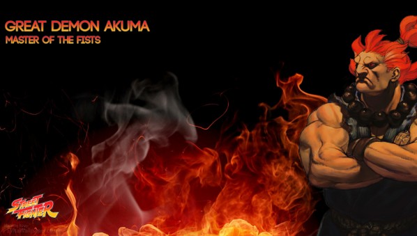 Akuma Street Fighter PS Vita Wallpaper