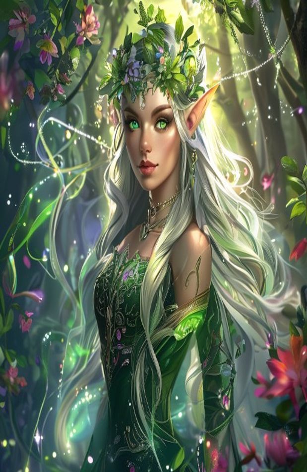 Female Elf Wallpaper