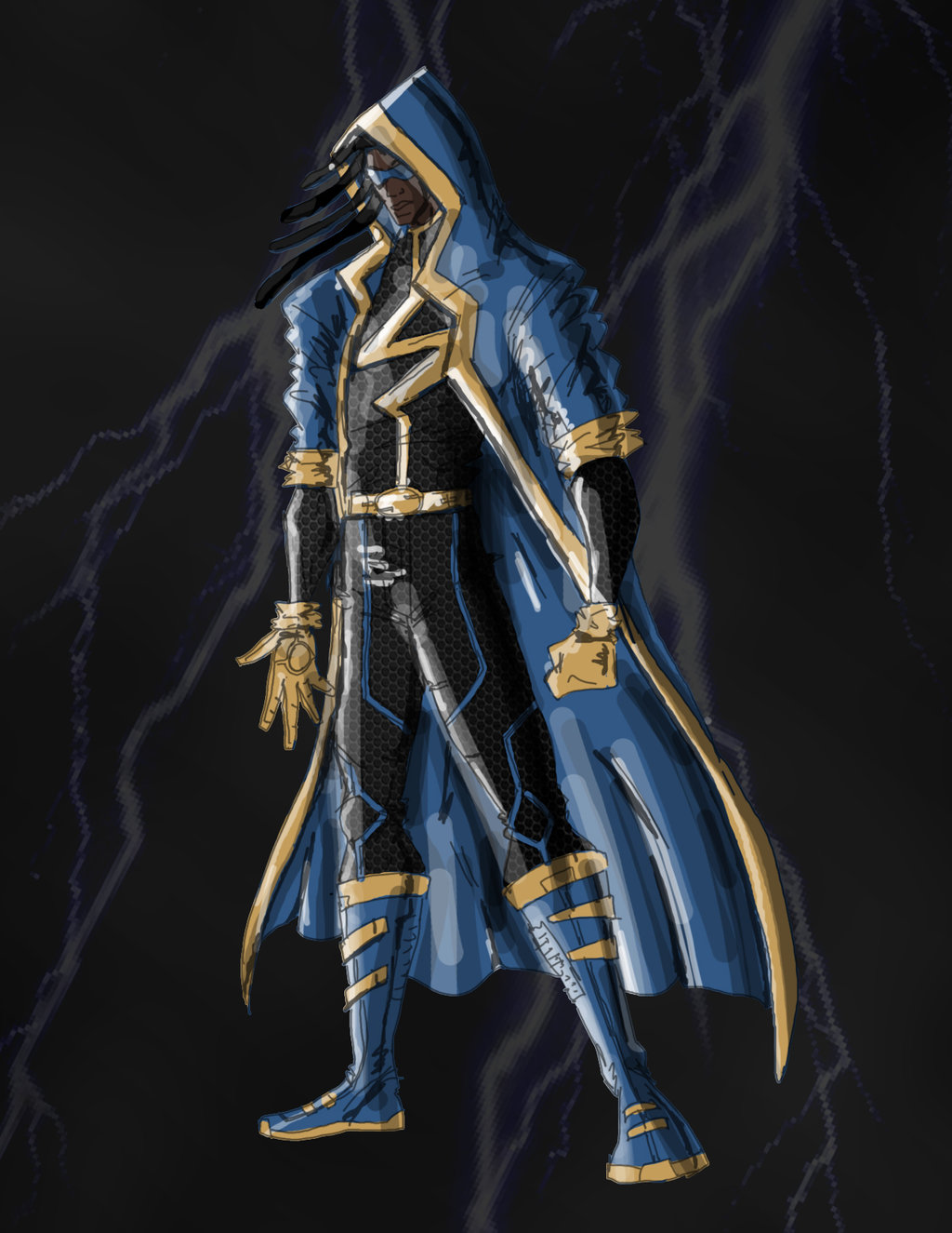 Static Shock Concept By Toonhead2art