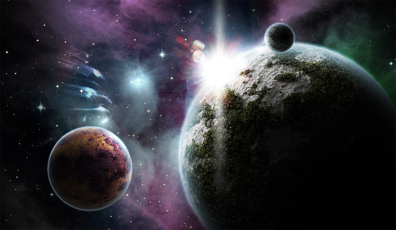 Design a Beautiful Cosmic Space Scene in Photoshop