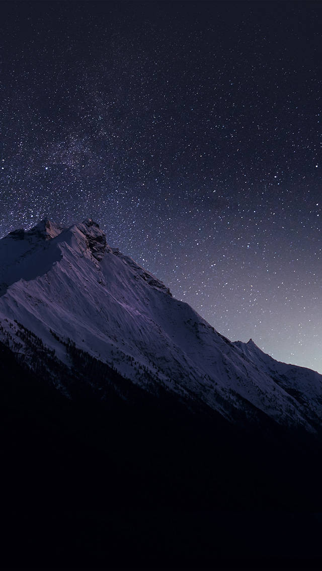 Night Mountain Wallpaper