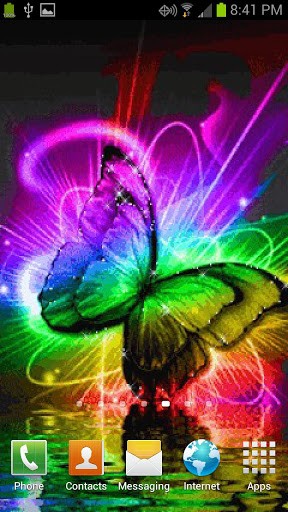Butterfly Color Live Wallpaper On Your Phone Save As