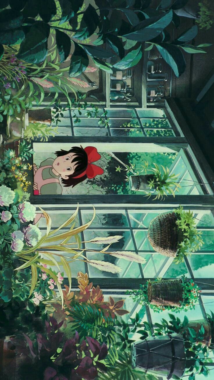 H A F S Ghibli Artwork Studio Background
