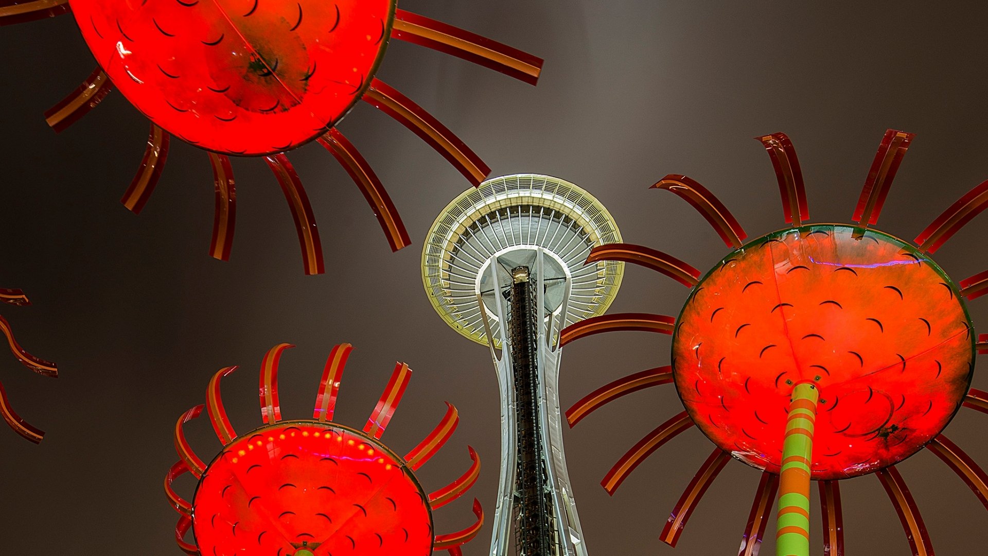 Man Made Space Needle HD Wallpaper
