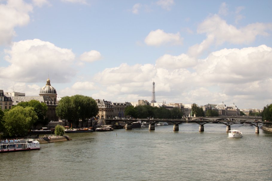 Rivi Re Paris Ponts Wallpaper