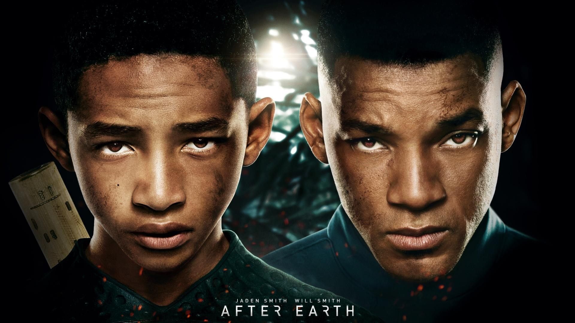 Jaden Smith And Will After Earth Wallpaper