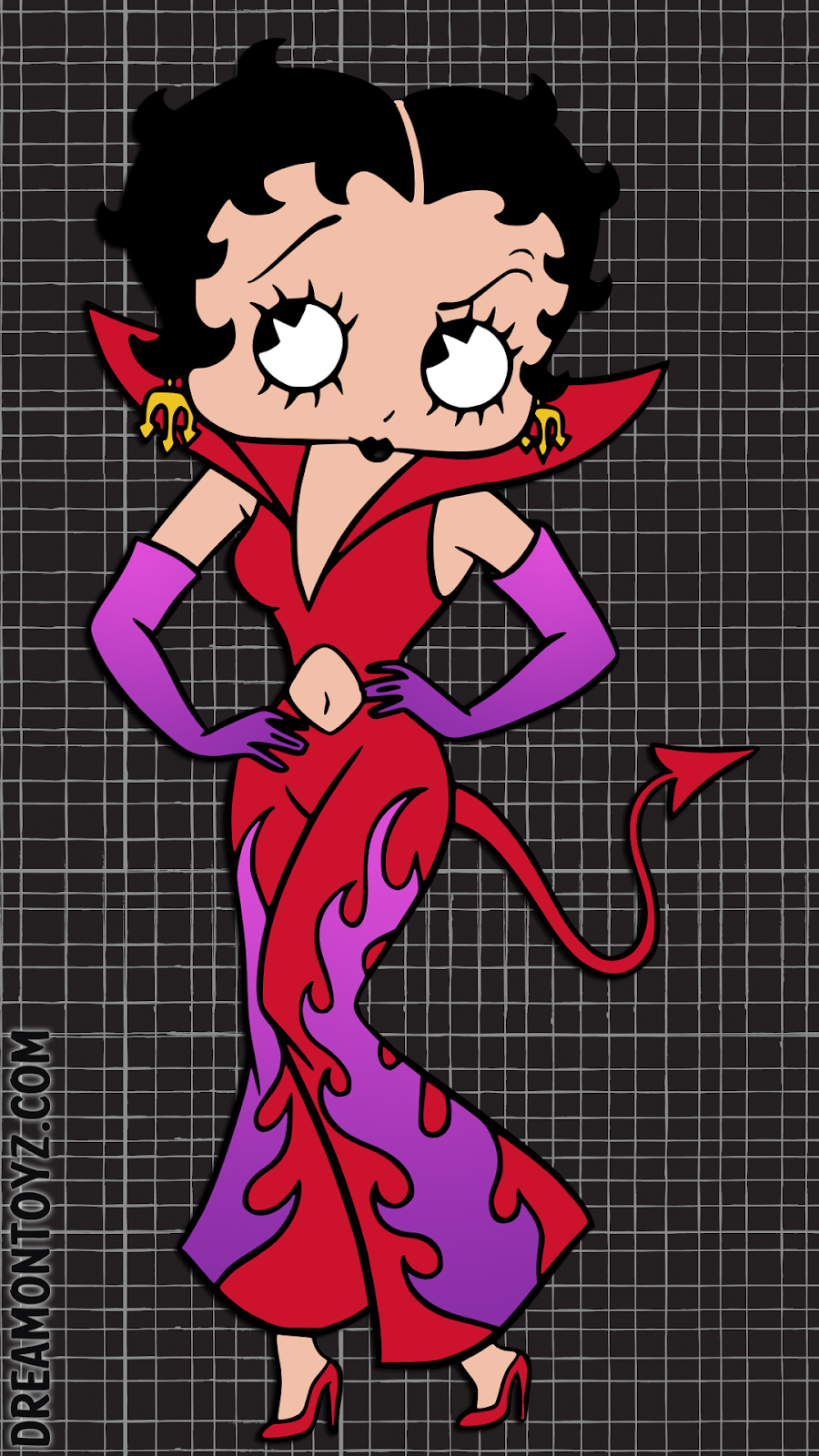 Betty Boop Cell Mobile Phone Background And Wallpaper