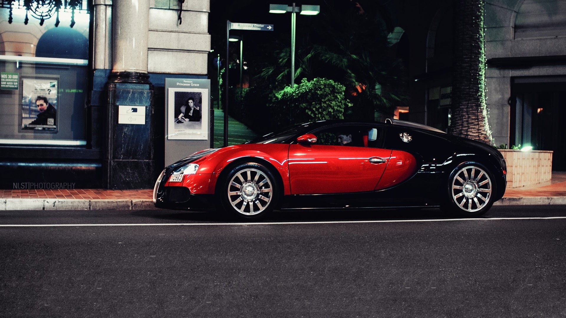 Red Bugatti Veyron HD 1080p Wallpaper Source