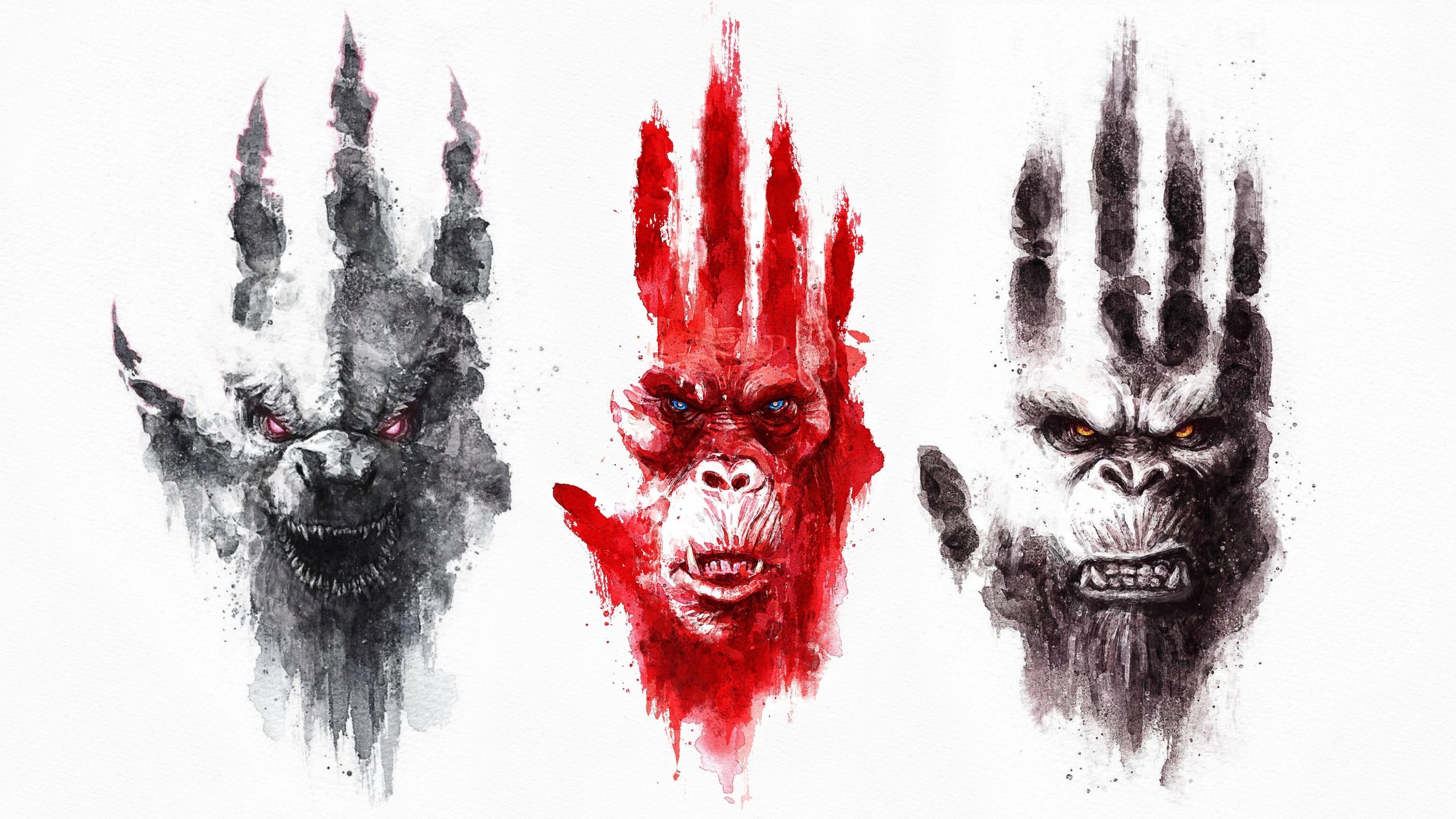 Godzilla X Kong Wallpaper