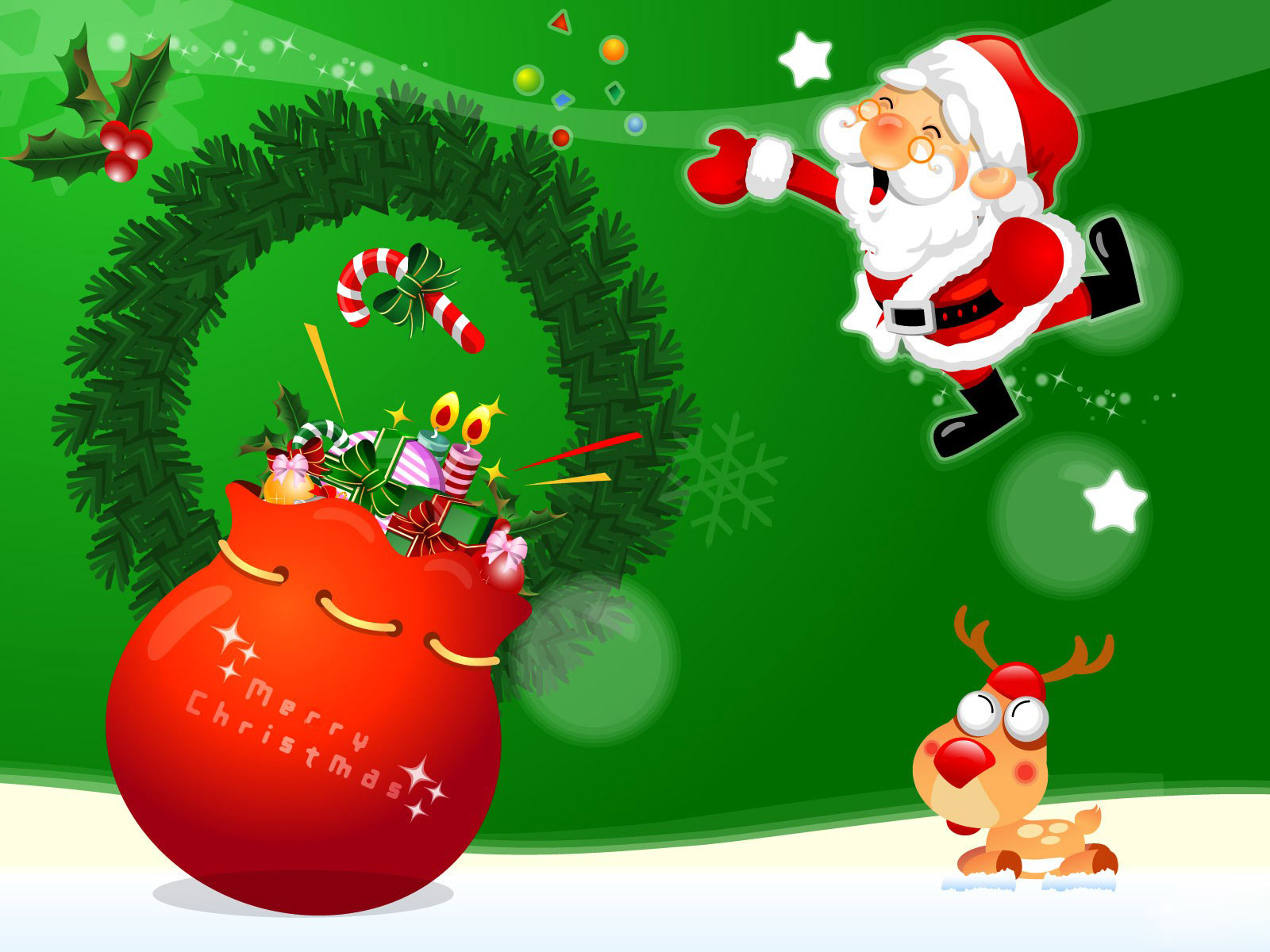 Hot Wallpapers Blogs 2011 Christmas Wallpapers For Desktop 1600x1200