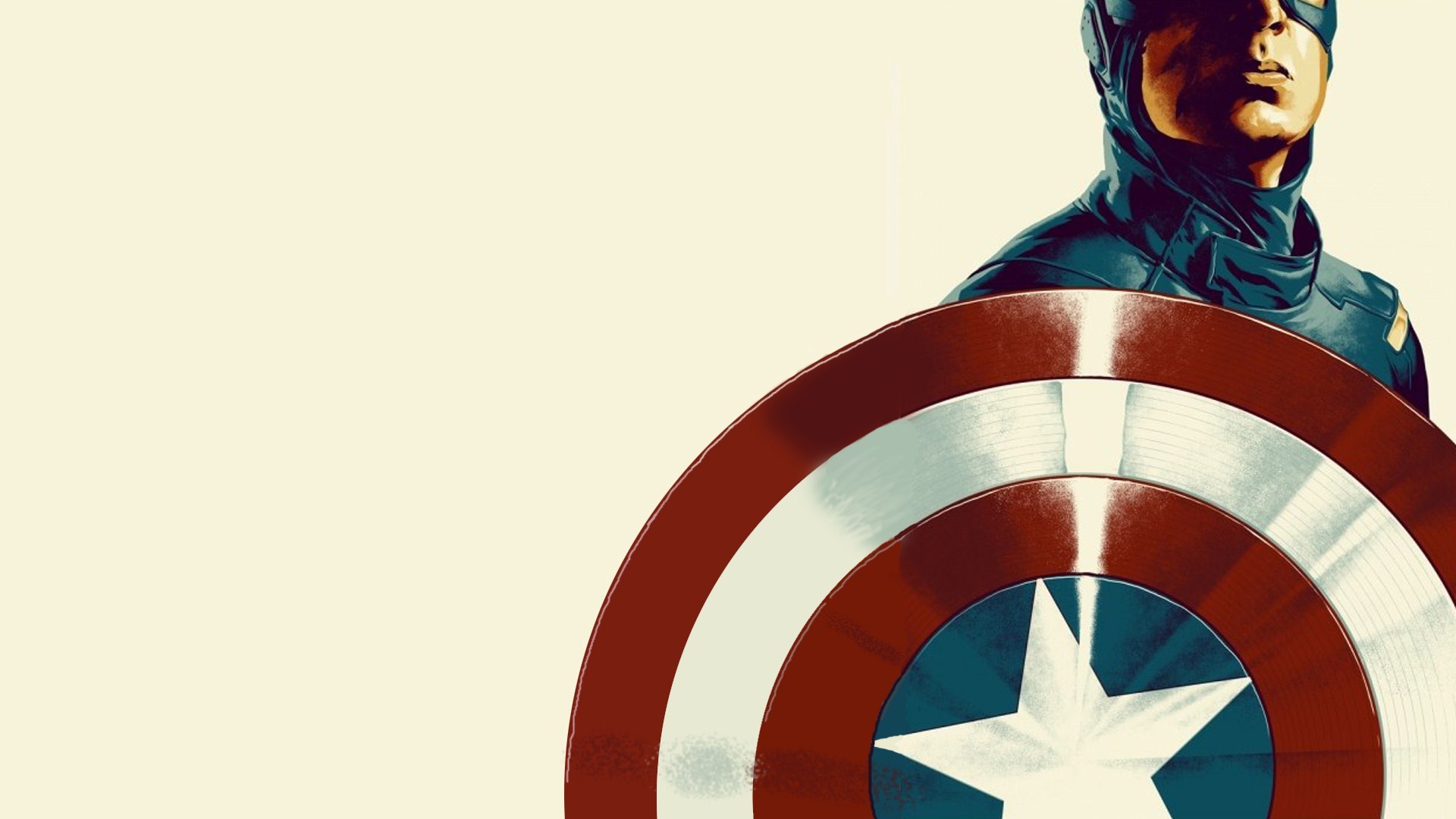 Captain America Shield Poster Art Wallpaper