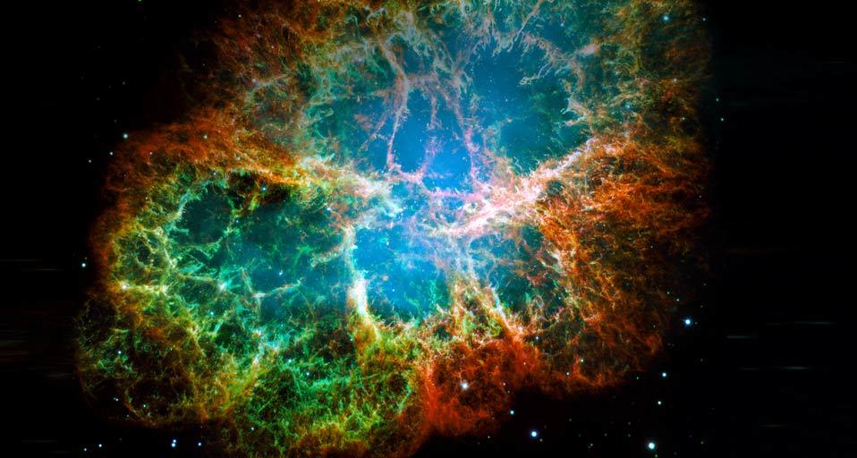 Super Nova Crab Nebula Stsci Nasa