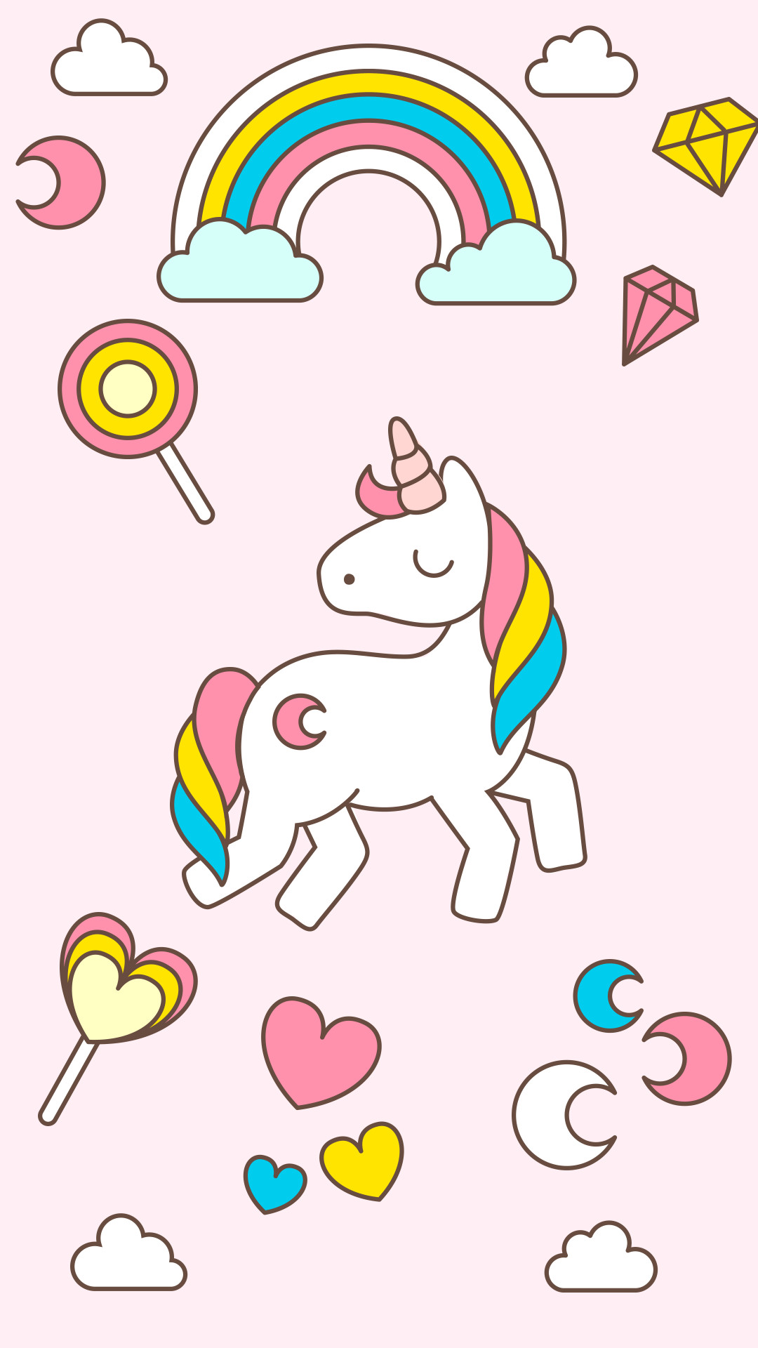 Animated Unicorn Wallpaper