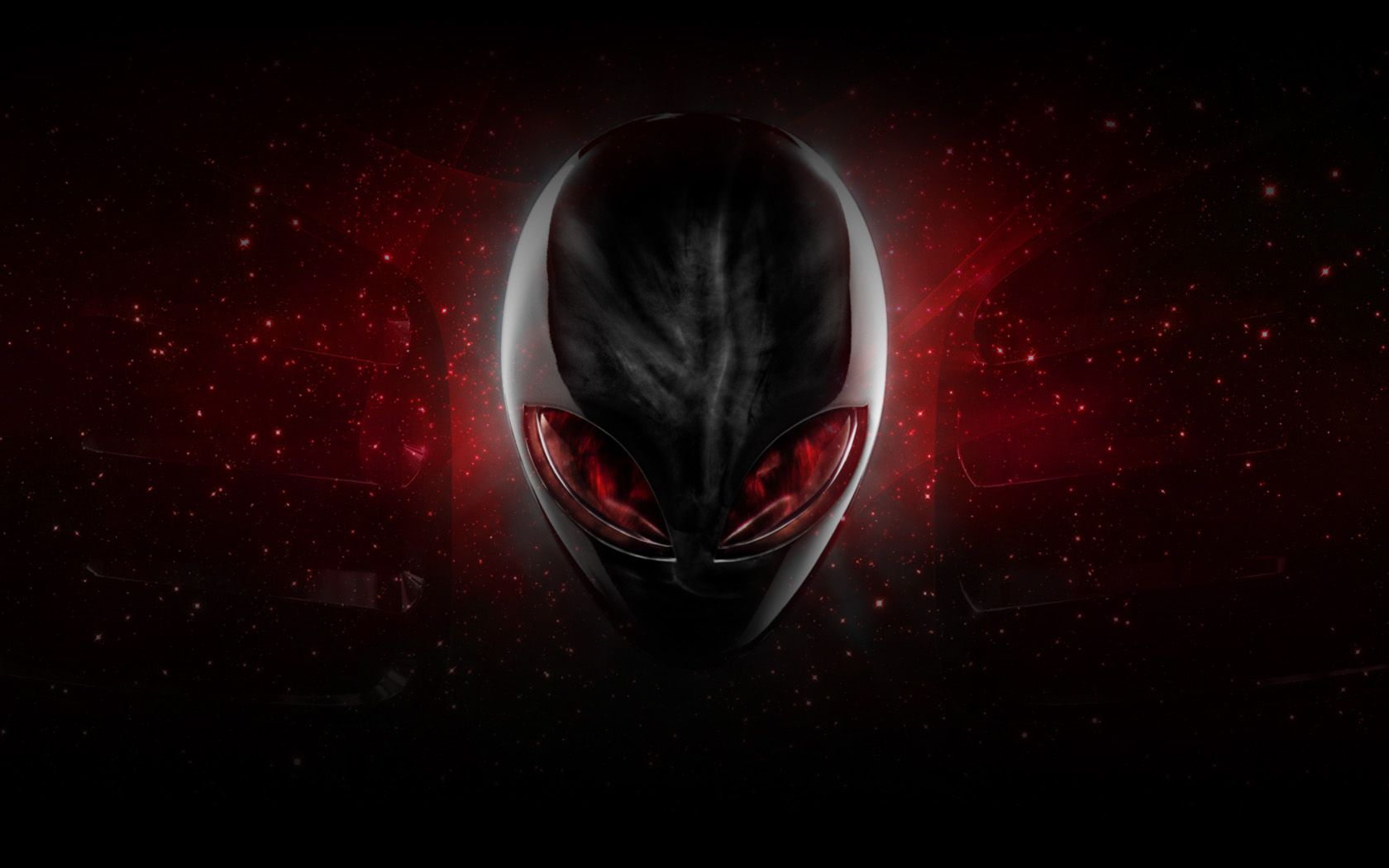 Alienware Desktop Background Pic In Red Wallpaper