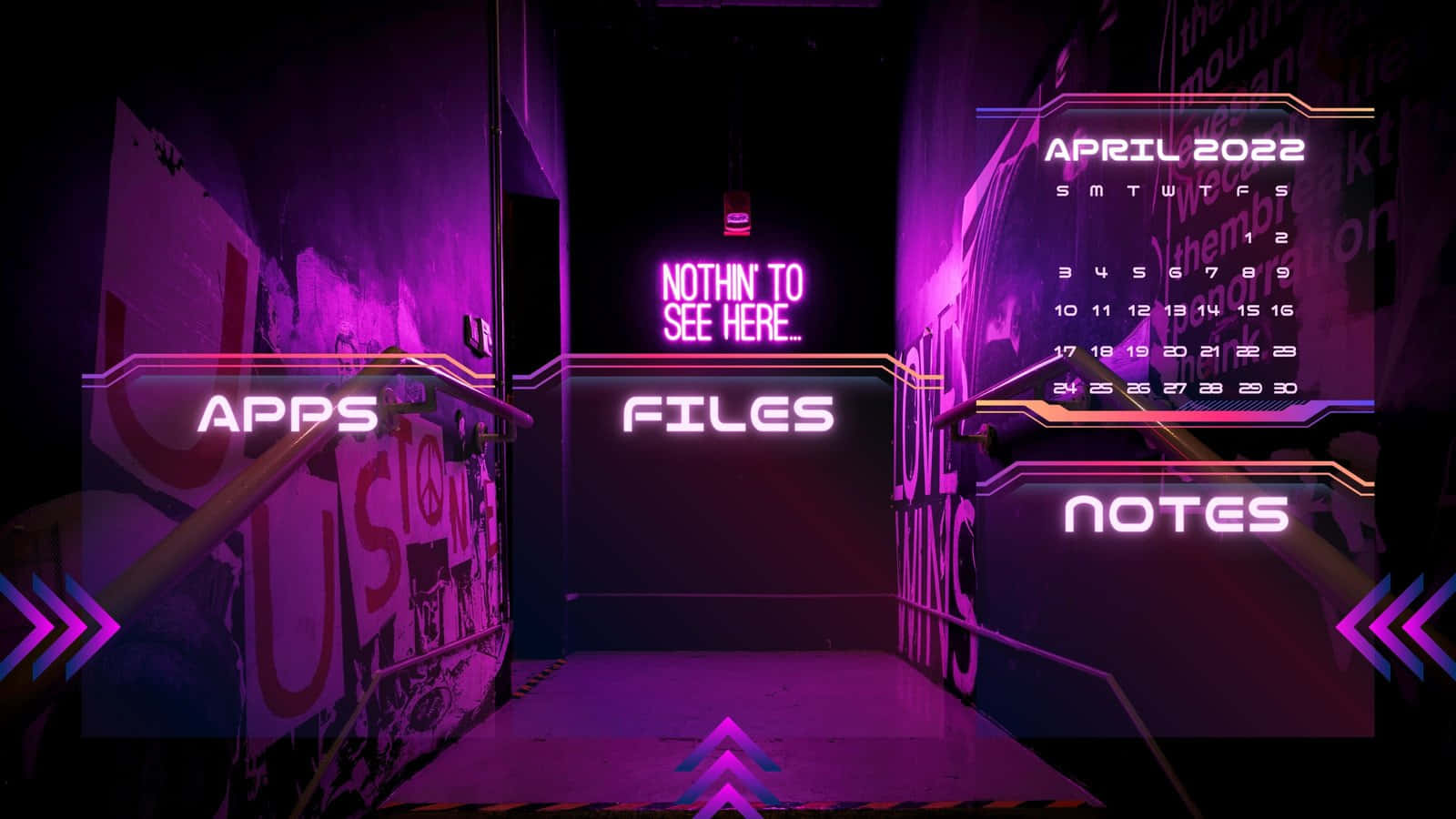 Neon Gaming Wallpaper