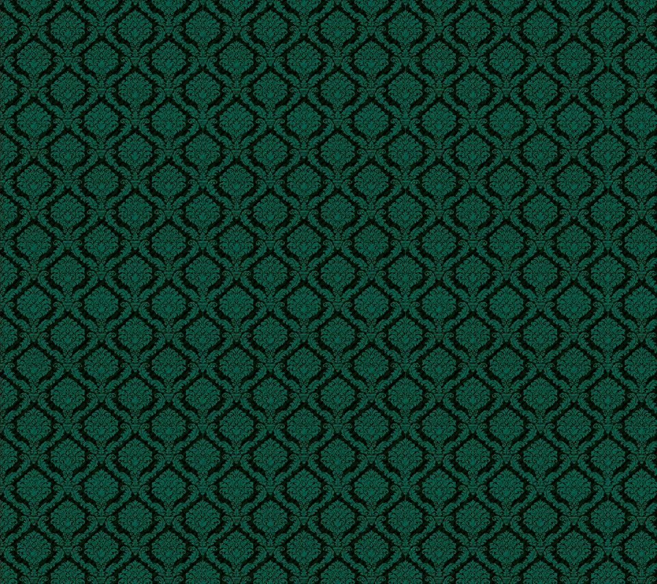 Green Leaves Pattern Android wallpaper HD