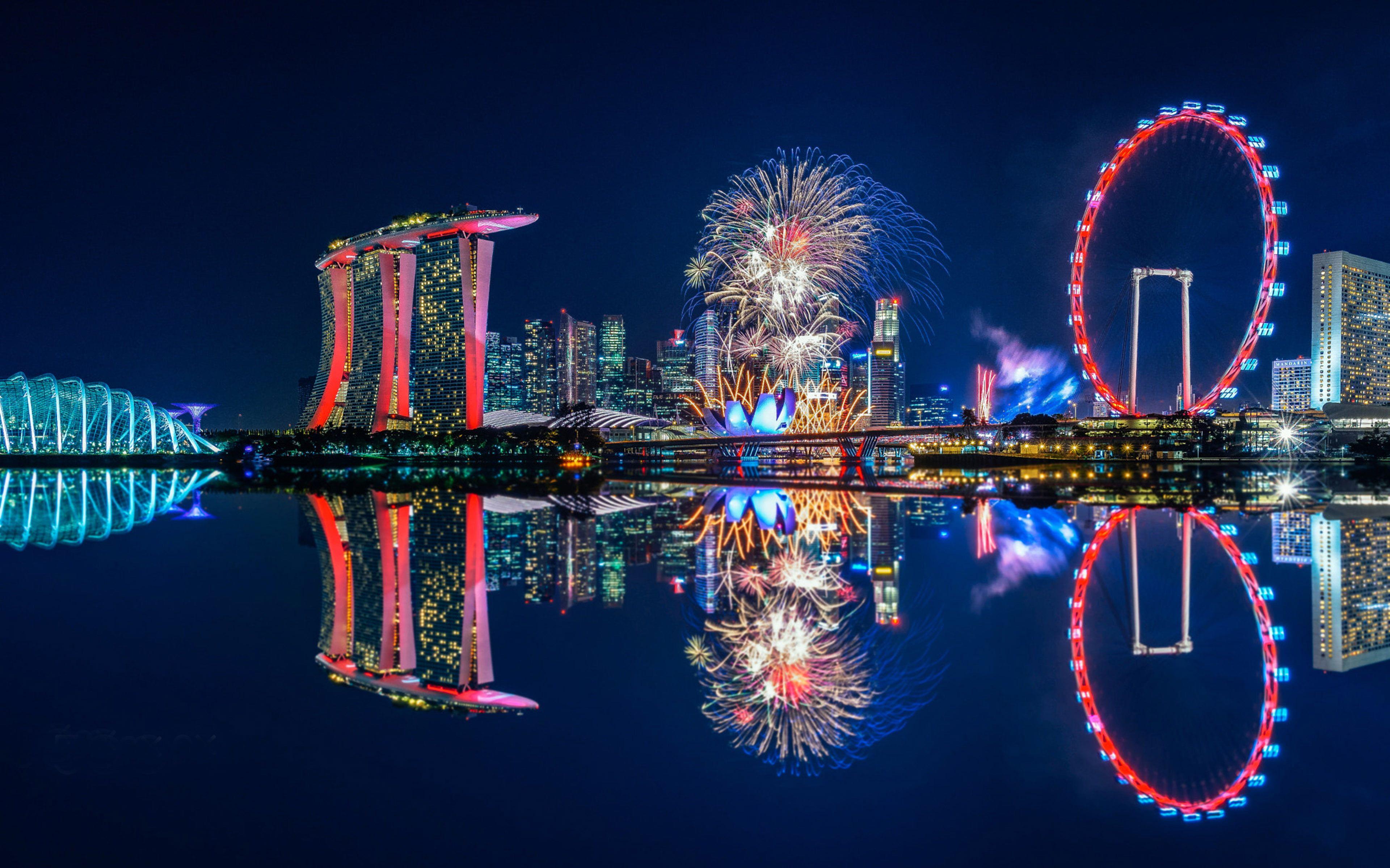 Malaysia Singapore At The National Day Festival Ultra HD Wallpaper