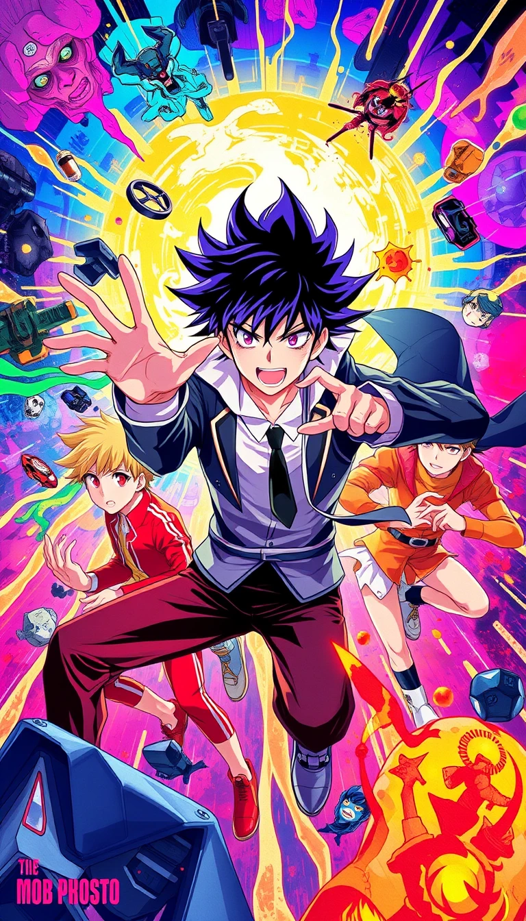 Mob Psycho Phone Wallpaper