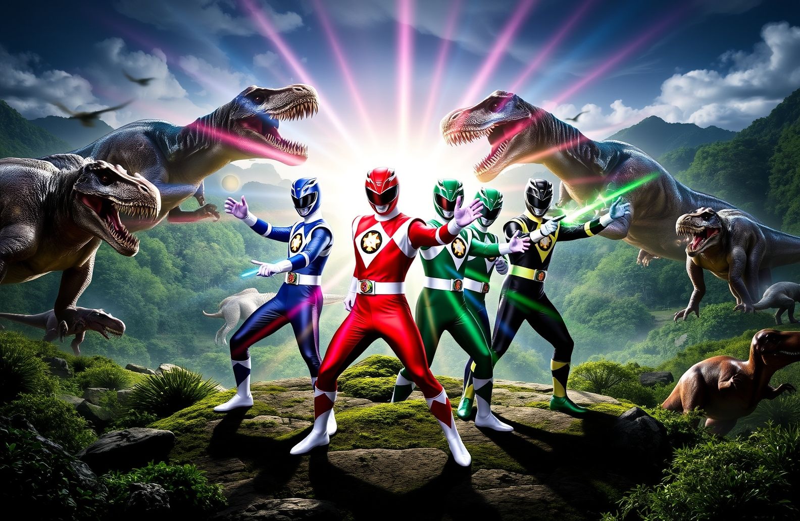 Power Rangers Dino Charge Wallpaper