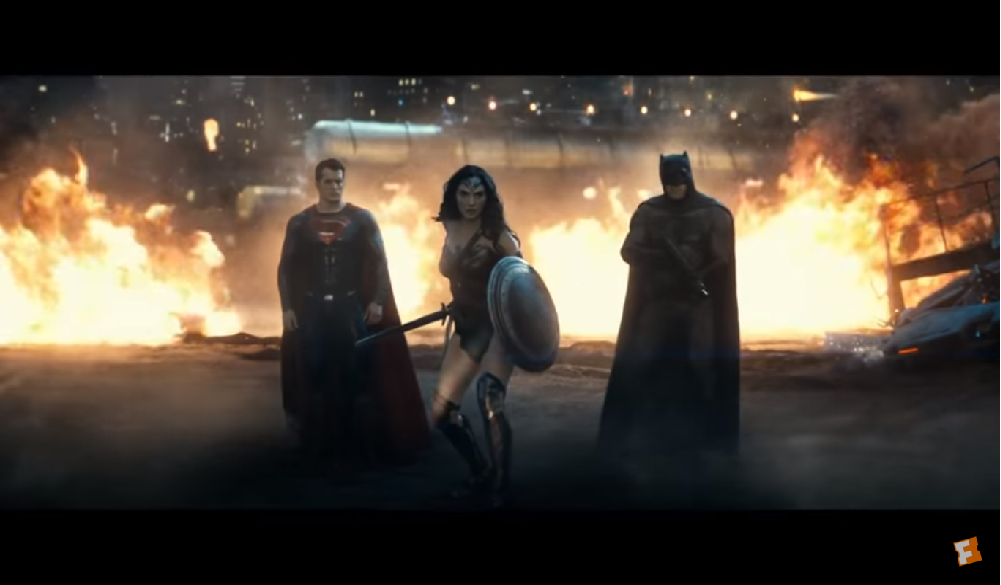 Batman V Superman Dawn Of Justice Official Trailer Reveals Iconic