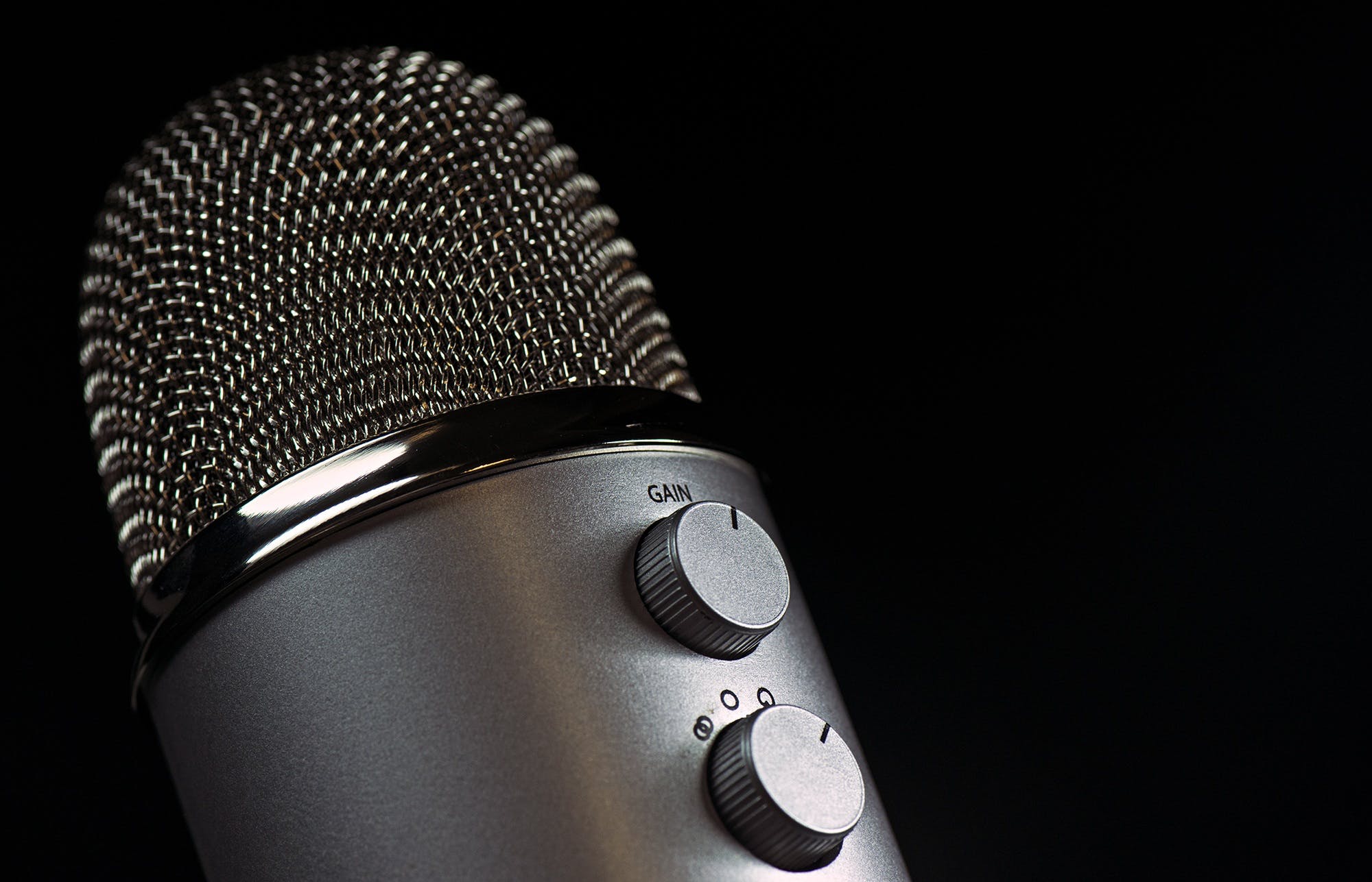 Grey Condencer Microphone Asmr Wallpaper