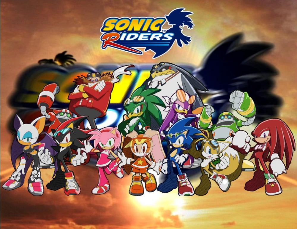 Sonic Riders Wallpaper By Sonicthehedgefox345