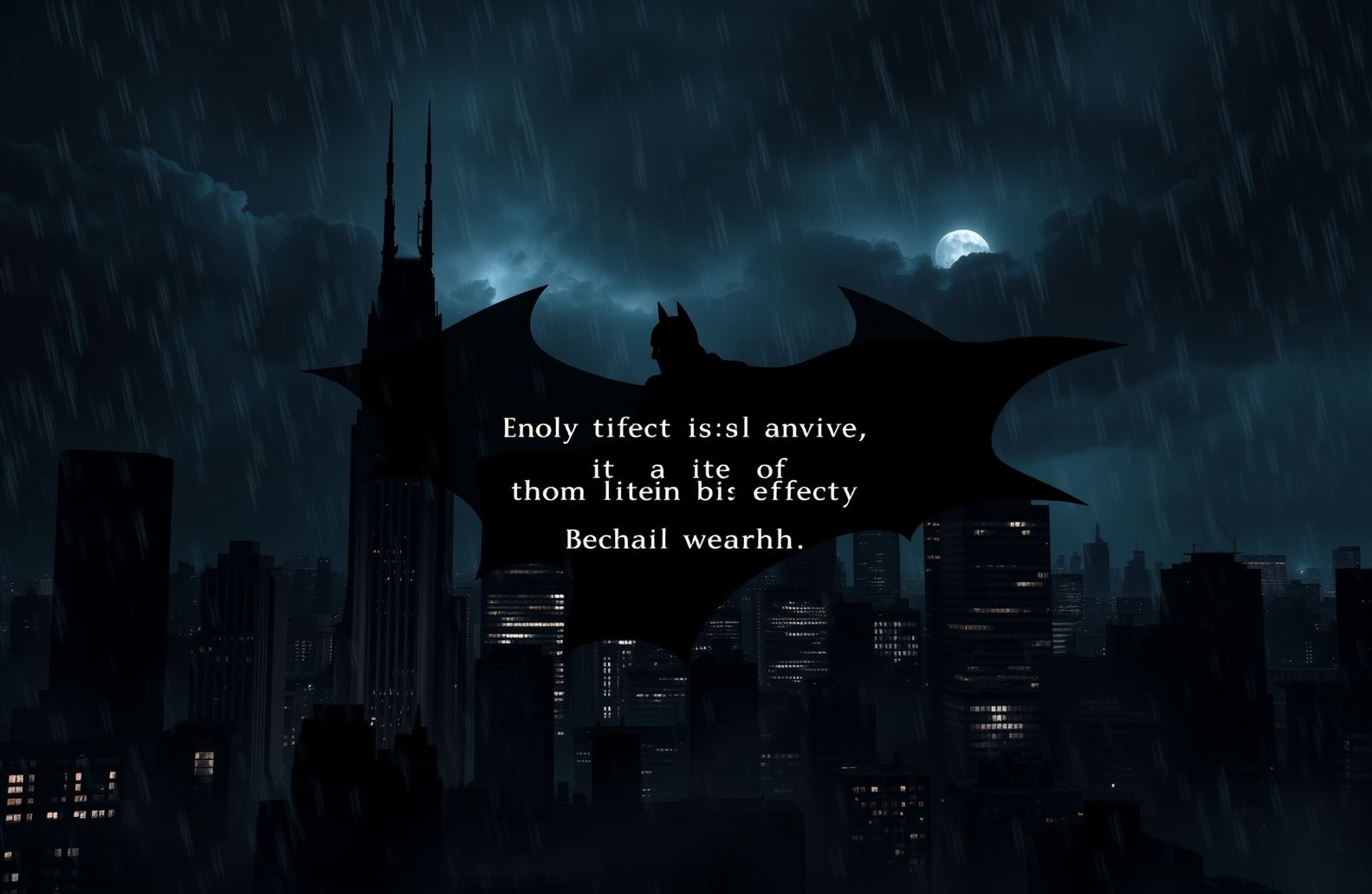 Batman Quotes Wallpaper