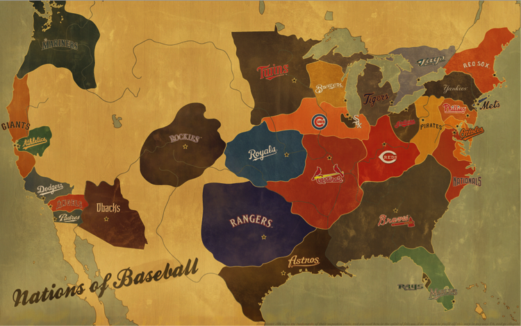 Nations Of Baseball Desktop Wallpaper