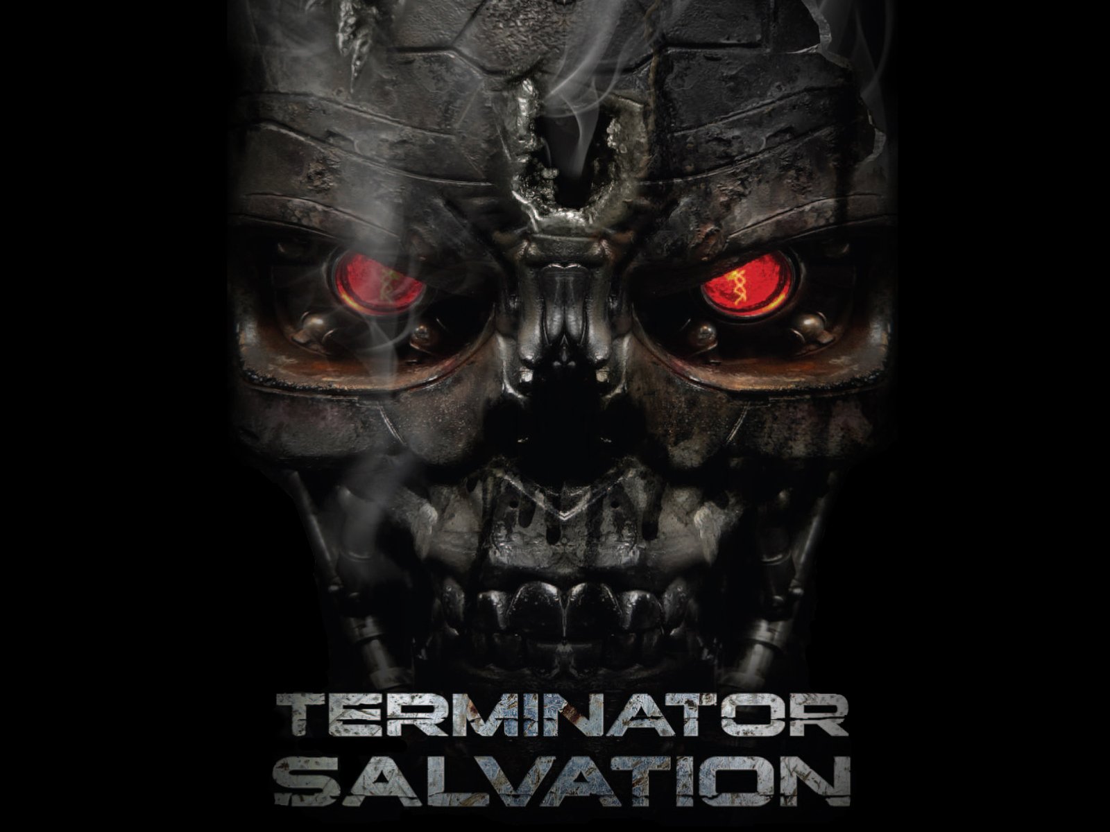 Terminator Wallpaper Metal Science Fiction Heavy