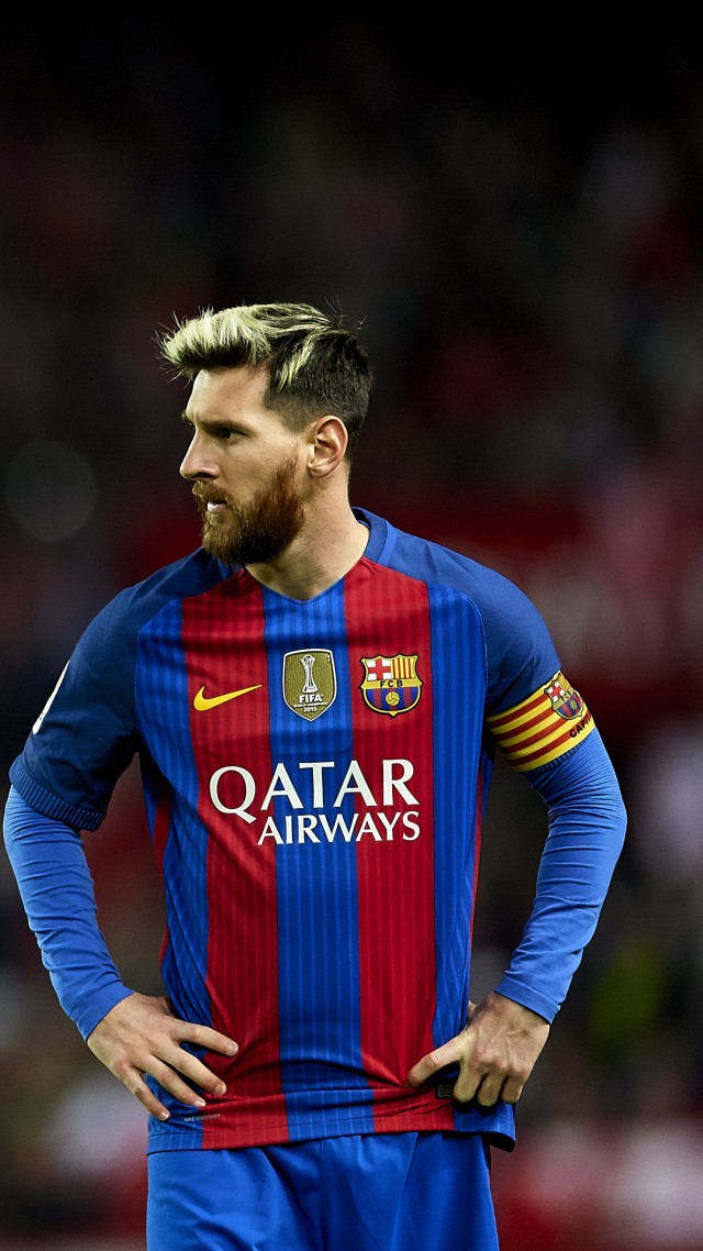 Wallpaper Lionel Messi Barcelona Fcb Soccer 4k Sport