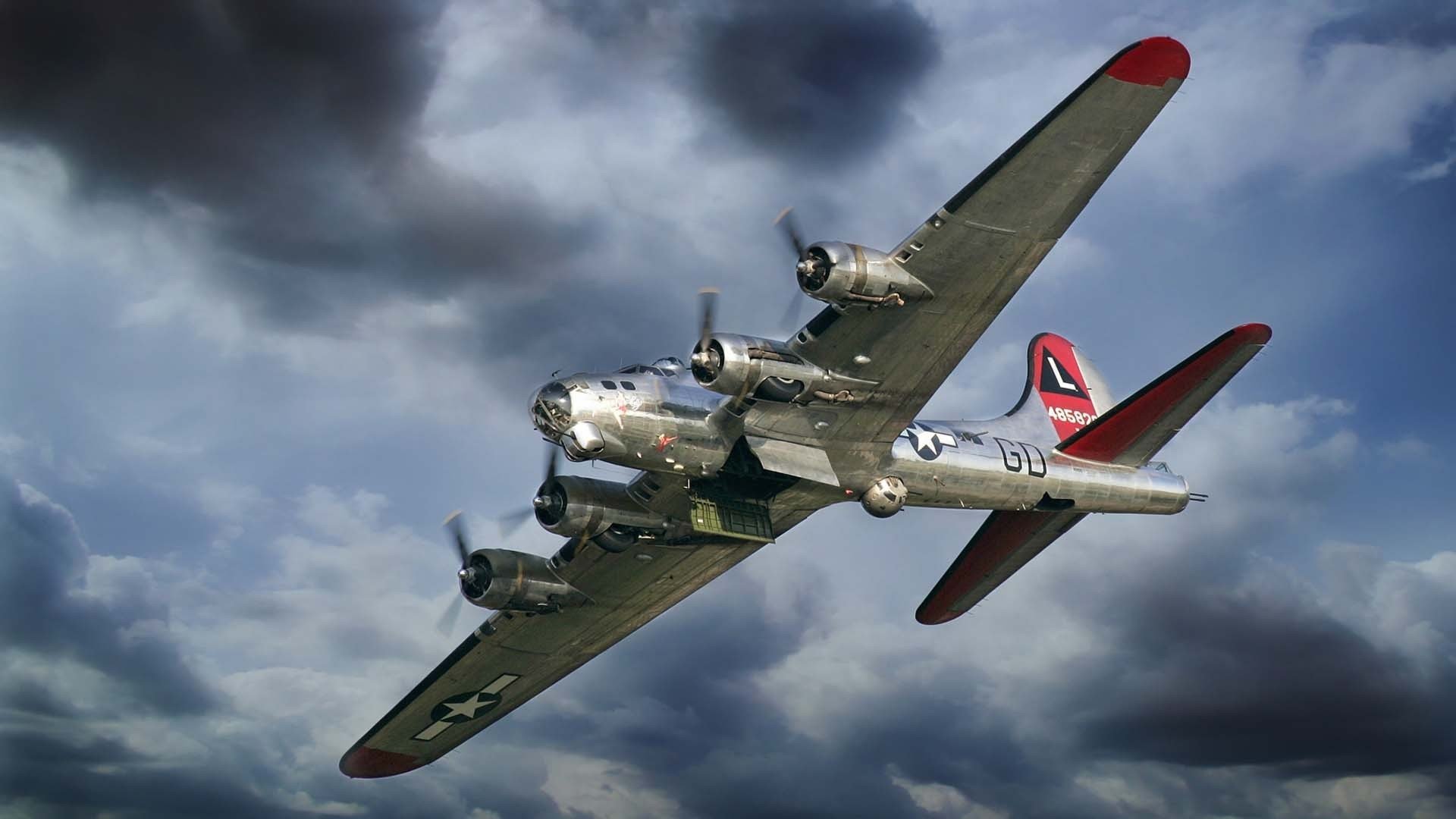 Boeing B Flying Fortress HD Wallpaper Background Image