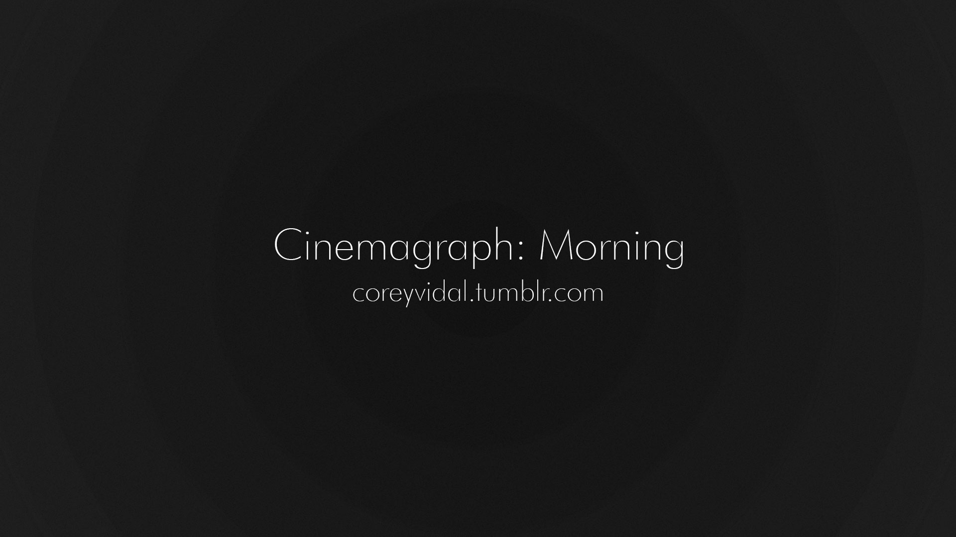 Concept Art For Cinemagraph Morning Corrado Coia