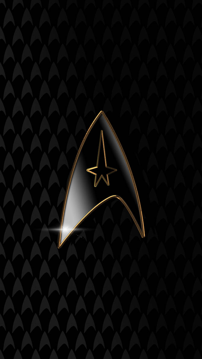 Star Trek Black Arrowhead Phone Background By Balsavor