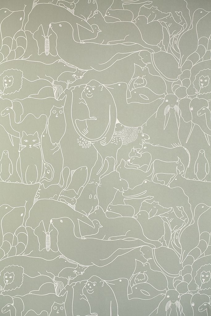 Zoology Wallpaper By Turner Pocock Cazalet Perfect Nursery