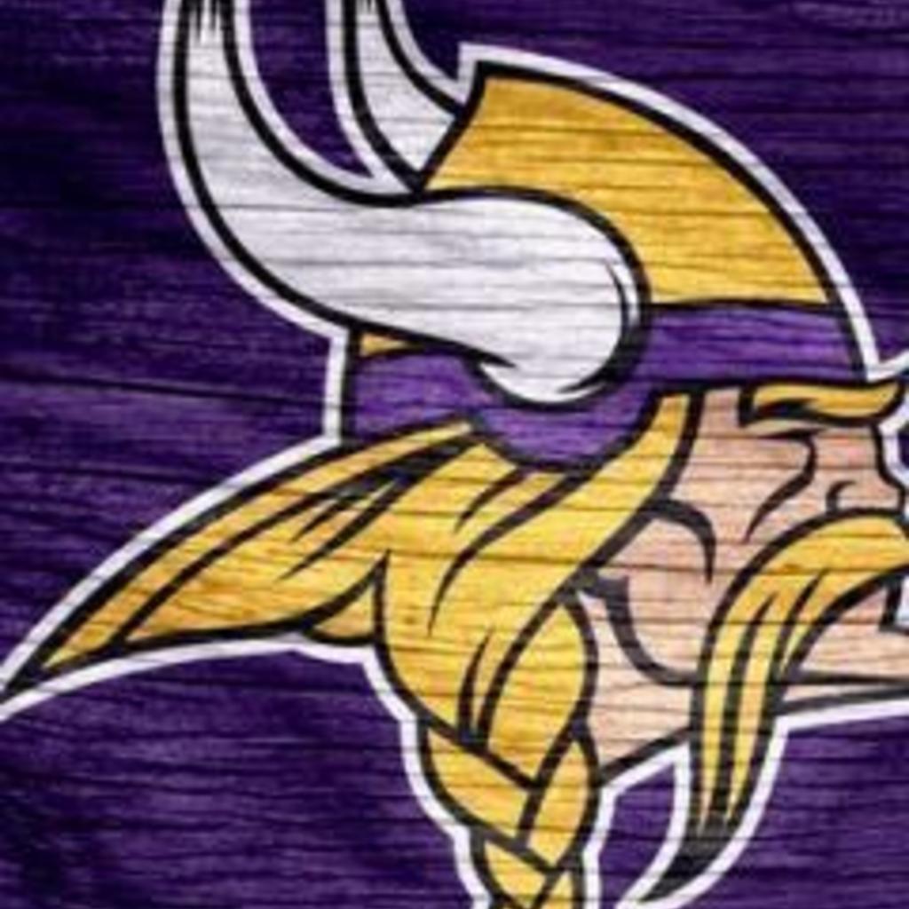 Minnesota Vikings Purple Weathered Wood Wallpaper For Apple iPad